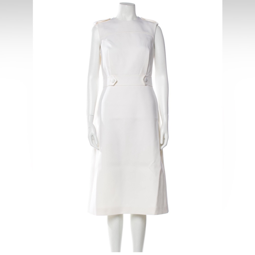 Prada wool midi dress